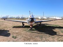 1983 Beechcraft T-34C aircraft, BUNO 161815