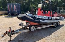 Zodiac Hurricane Boat w/ Trailer.