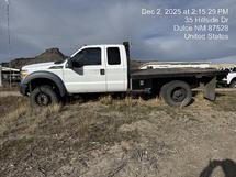 2012 Ford F550 Flatbed Truck