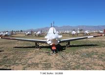 1983 Beechcraft T-34C aircraft, BUNO 161808
