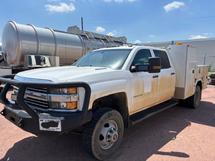 2016 Chevrolet K3500 Silverado 4WD CrewCab Utility Truck